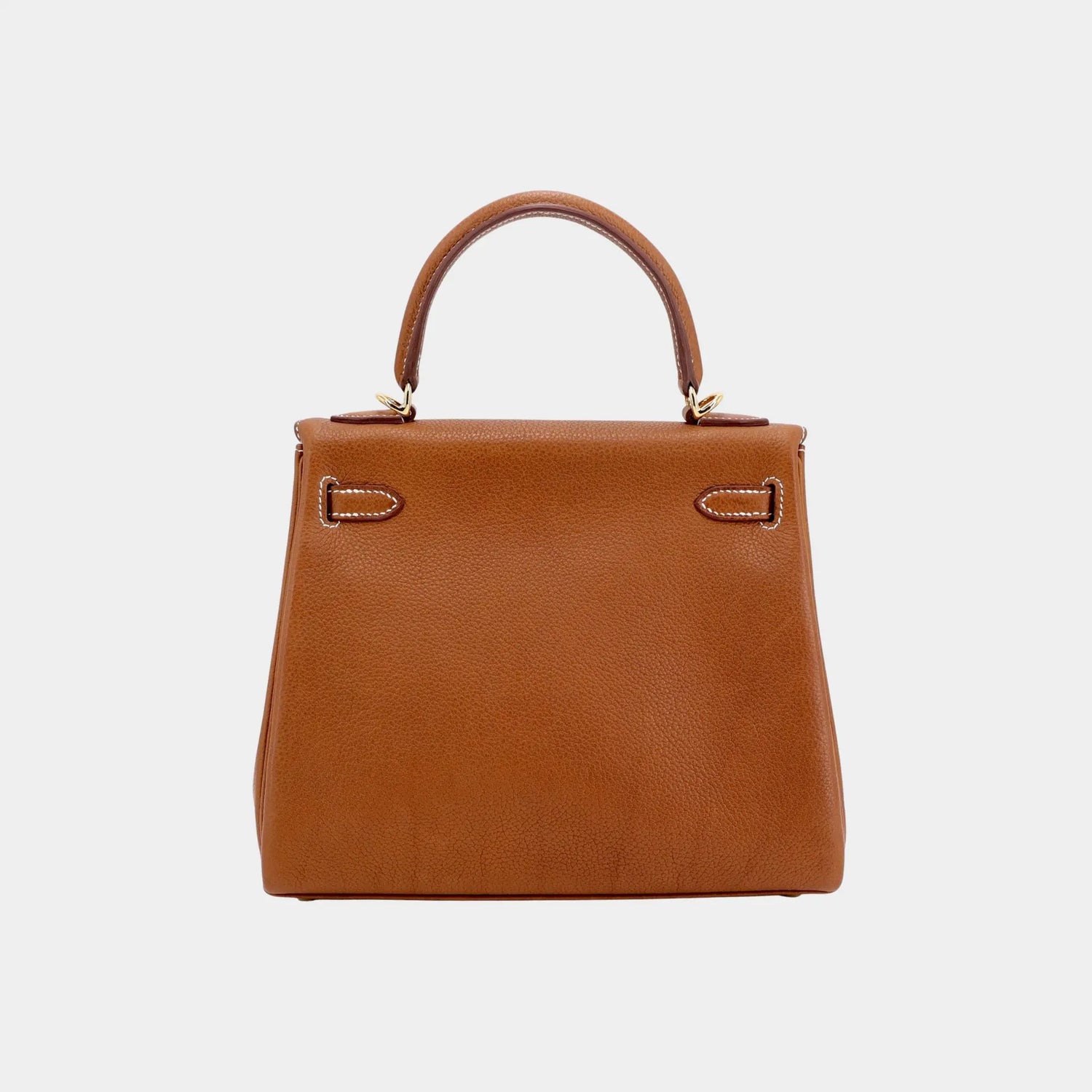 Hermes Kelly 25 Barenia Fauve GHW, Back