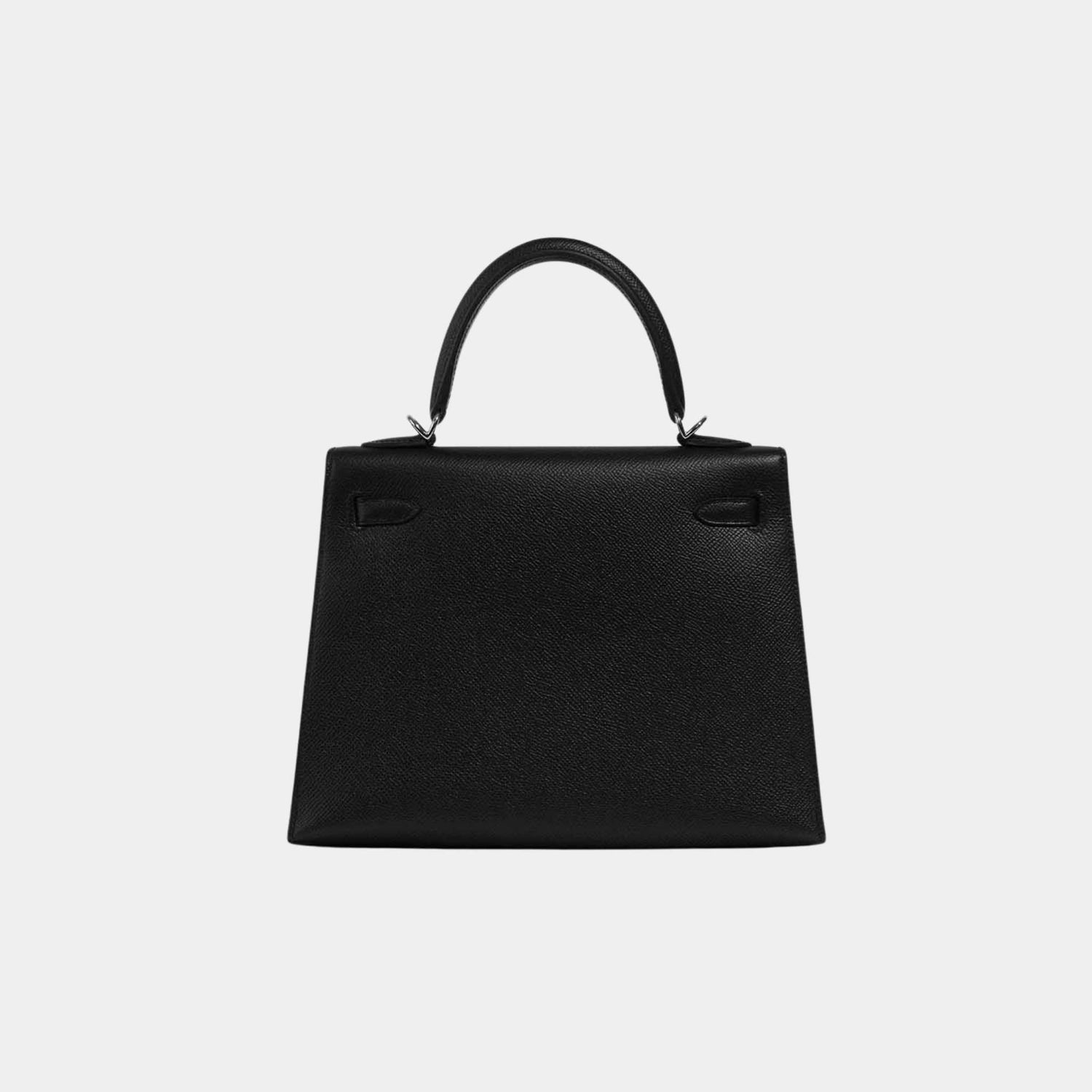 Hermes Kelly 25 Epsom Black PHW, Back