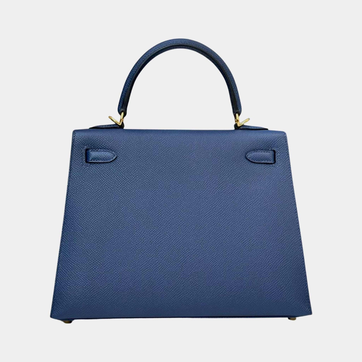 Hermes Kelly 25 Epsom Bleu Navy GHW, Back