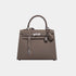 Hermes Kelly 25 Epsom Etoupe, Front