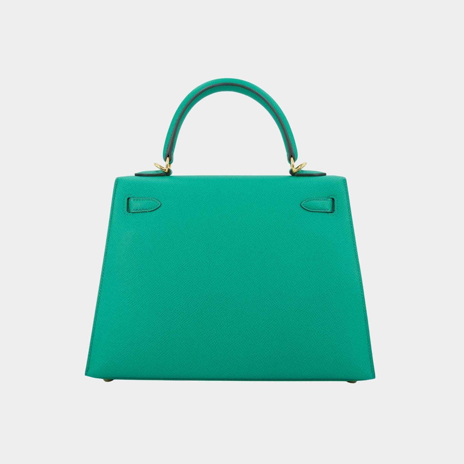 Hermes Kelly 25 Epsom Sellier Vert Jade GHW, Back