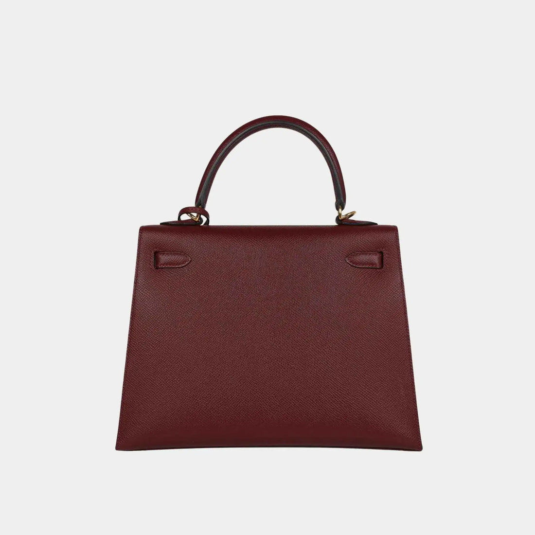 Hermes Kelly 25 Espom Rouge H، من الخلف
