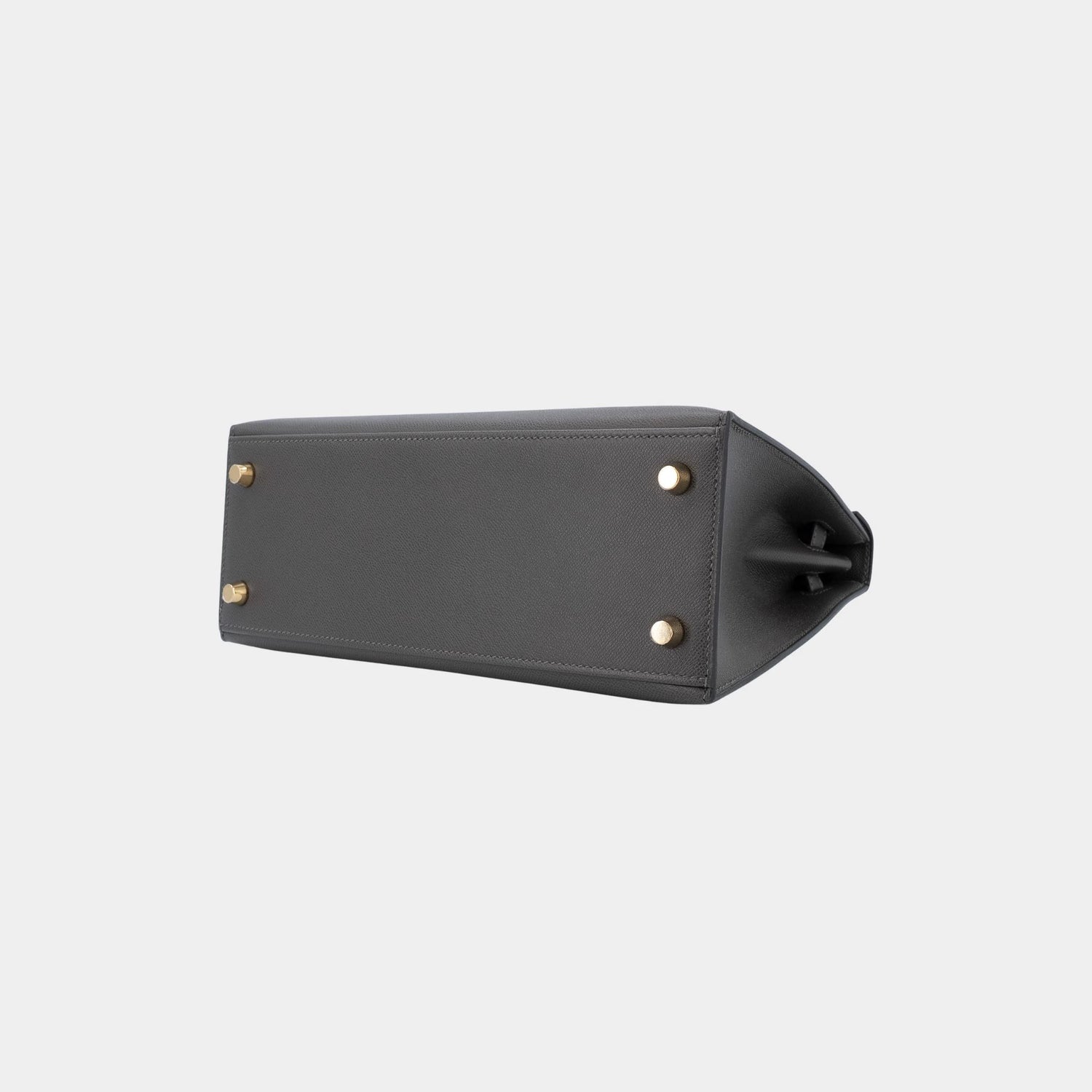  Hermes Kelly 25 Madame Graphite GHW, Bottom