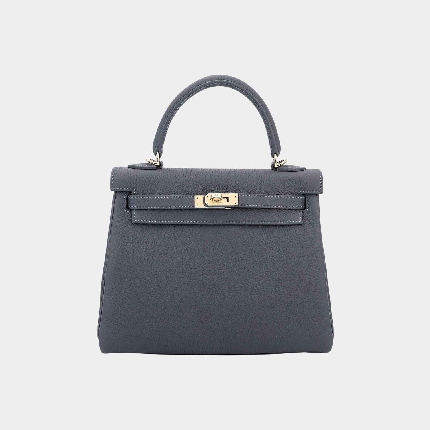 Hermes Kelly 25 Togo Ardoise PBHW, Front