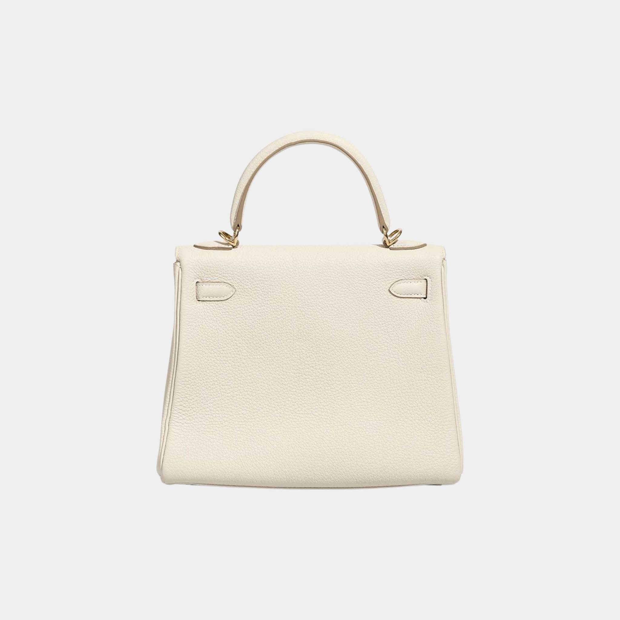 Hermes Kelly 25 Togo Beton GHW, Back