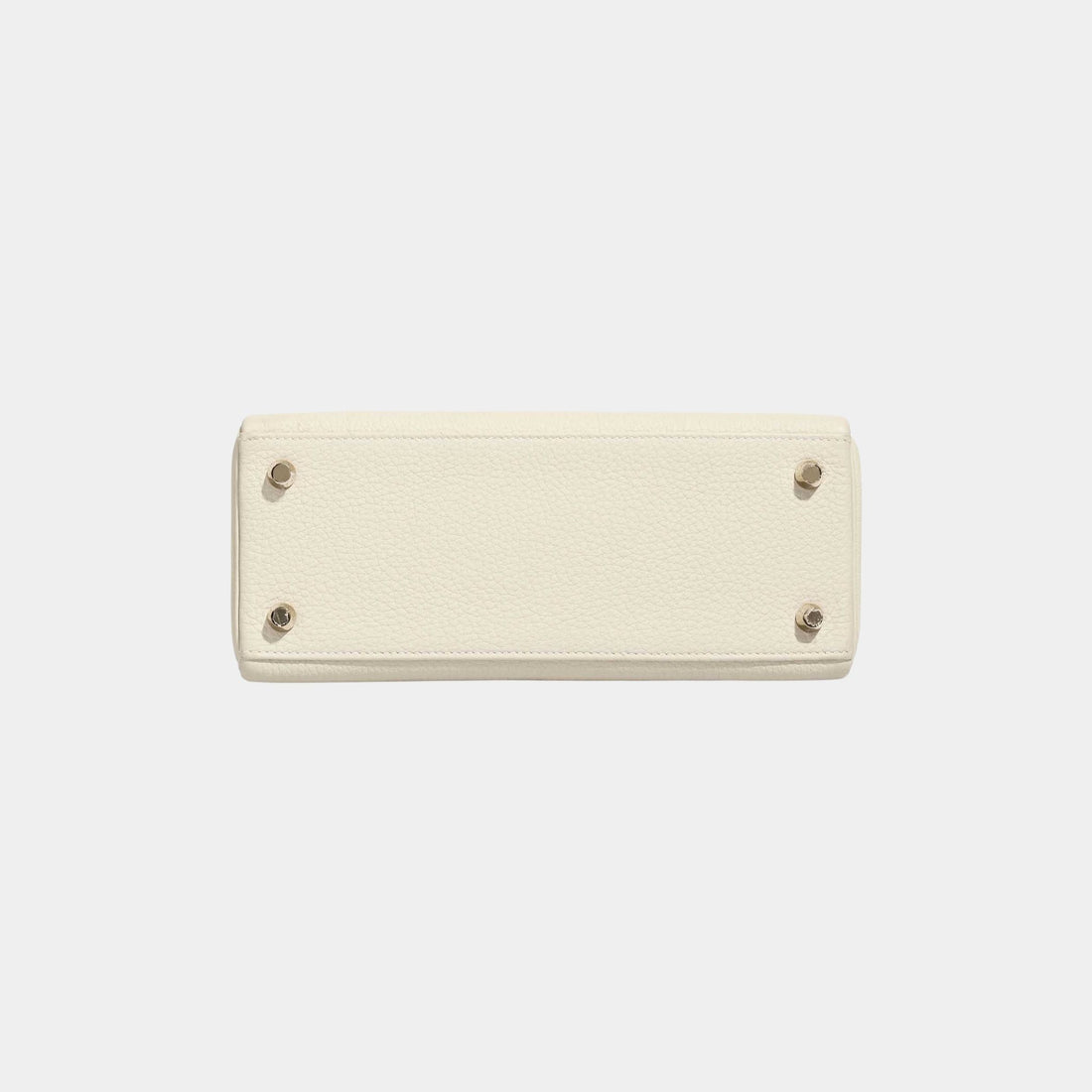Hermes Kelly 25 Togo Beton GHW، الجهة السفلية
