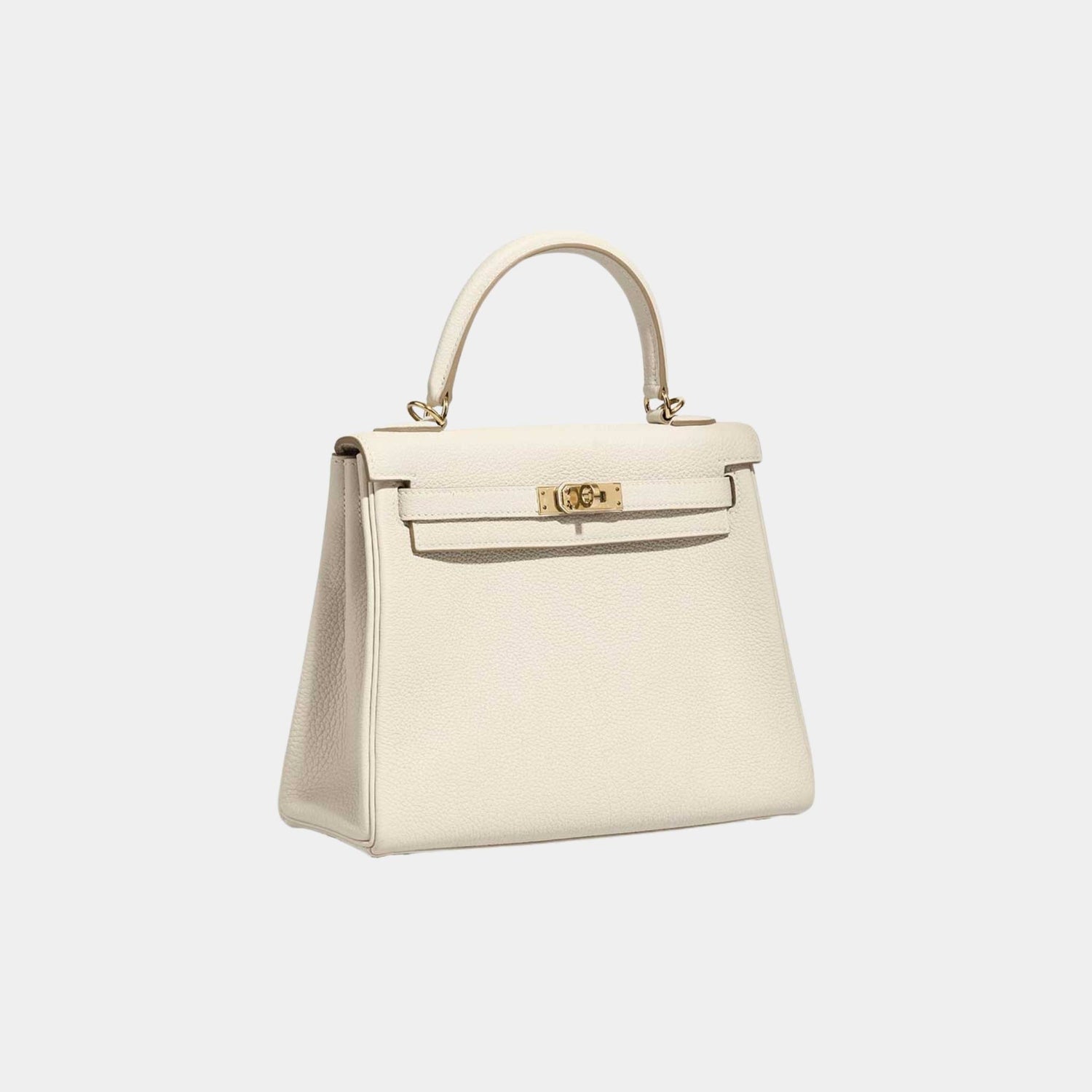 Hermes Kelly 25 Togo Beton GHW, Side