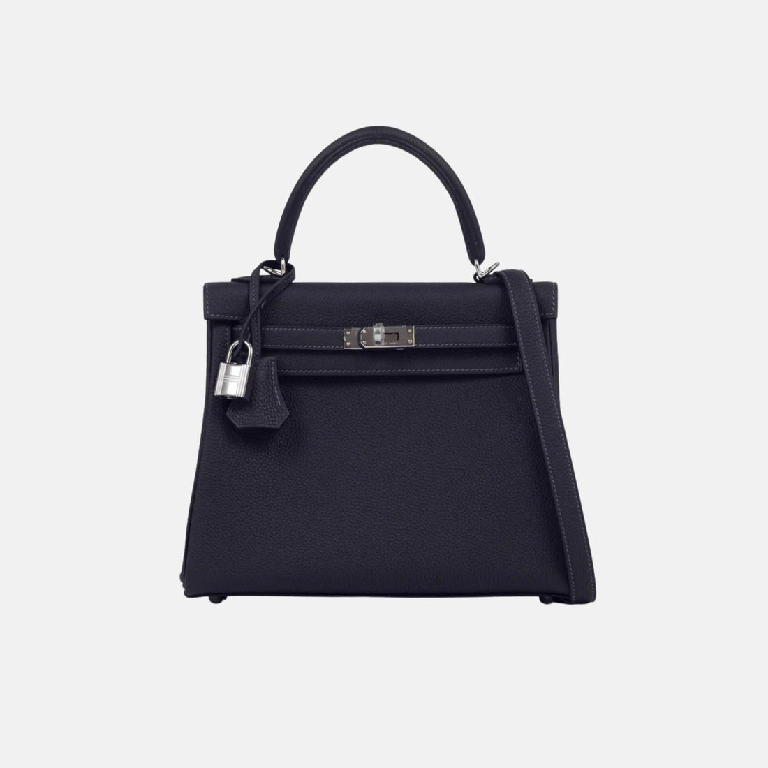 Hermes Kelly 25 Togo Caban PHW , Front