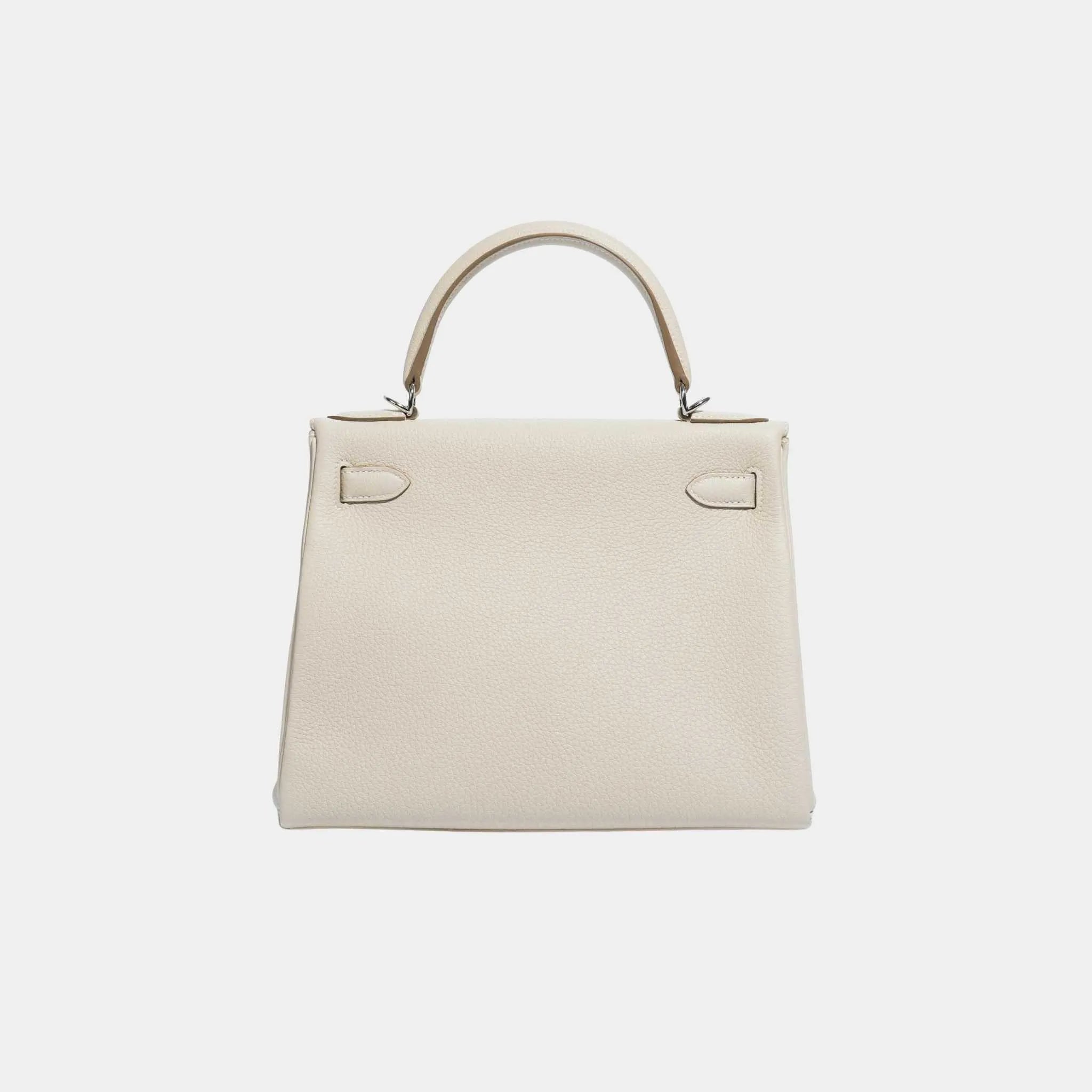 Hermes Kelly 25 Togo Craie PHW, Back