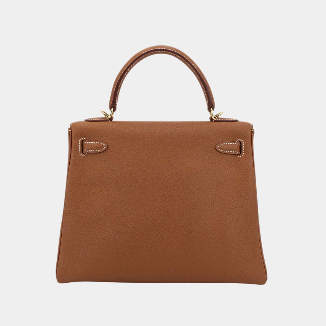 Hermes Kelly 25 توغو ذهبي GHW، من الخلف