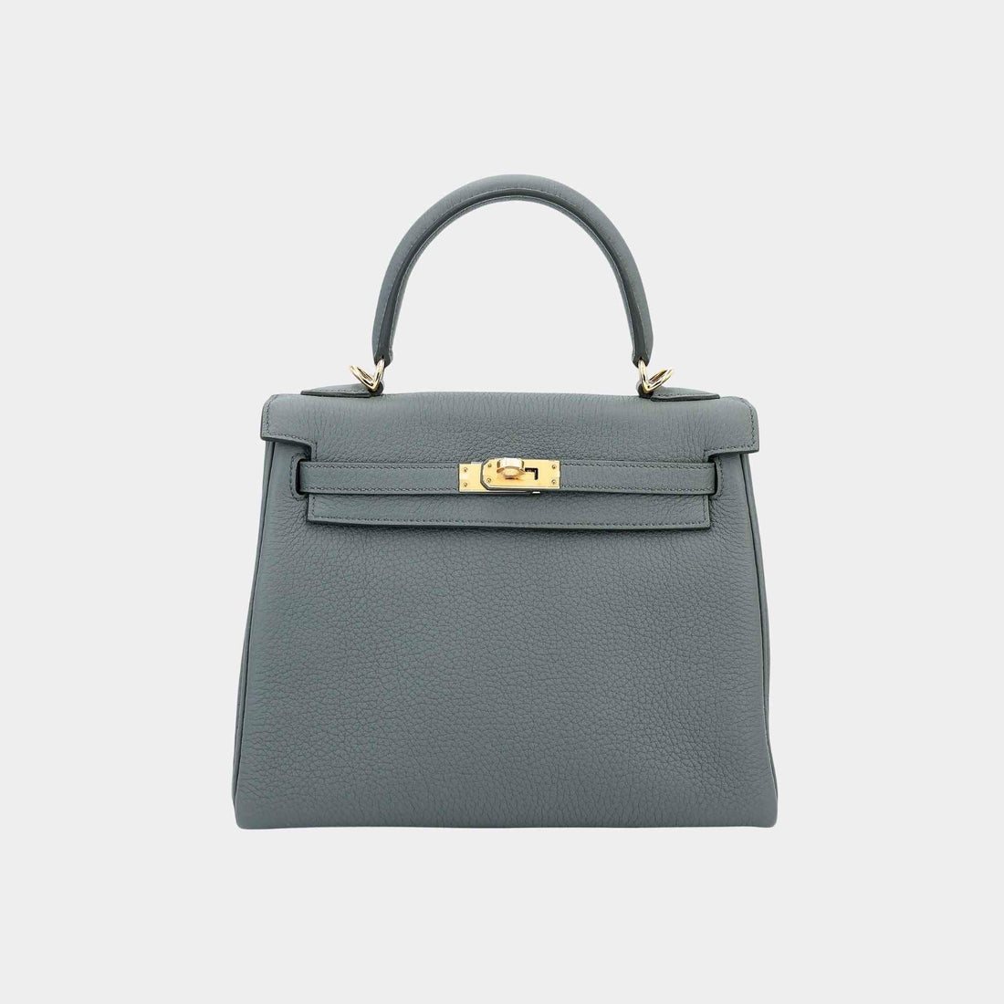 Hermes Kelly 25 Togo Vert Amande GHW, Front