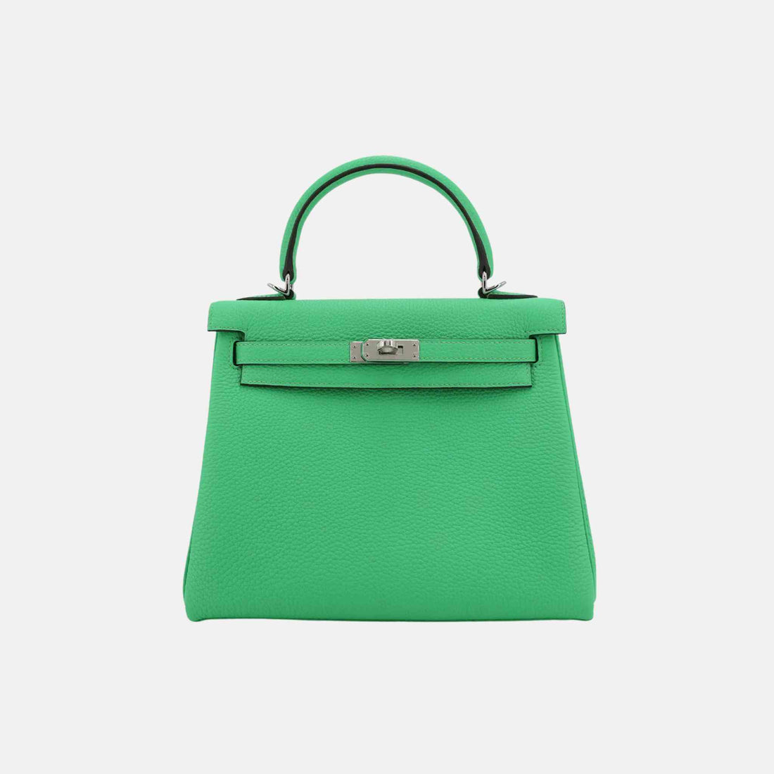 Hermes Kelly 25 Togo Vert Comics PHW, Front