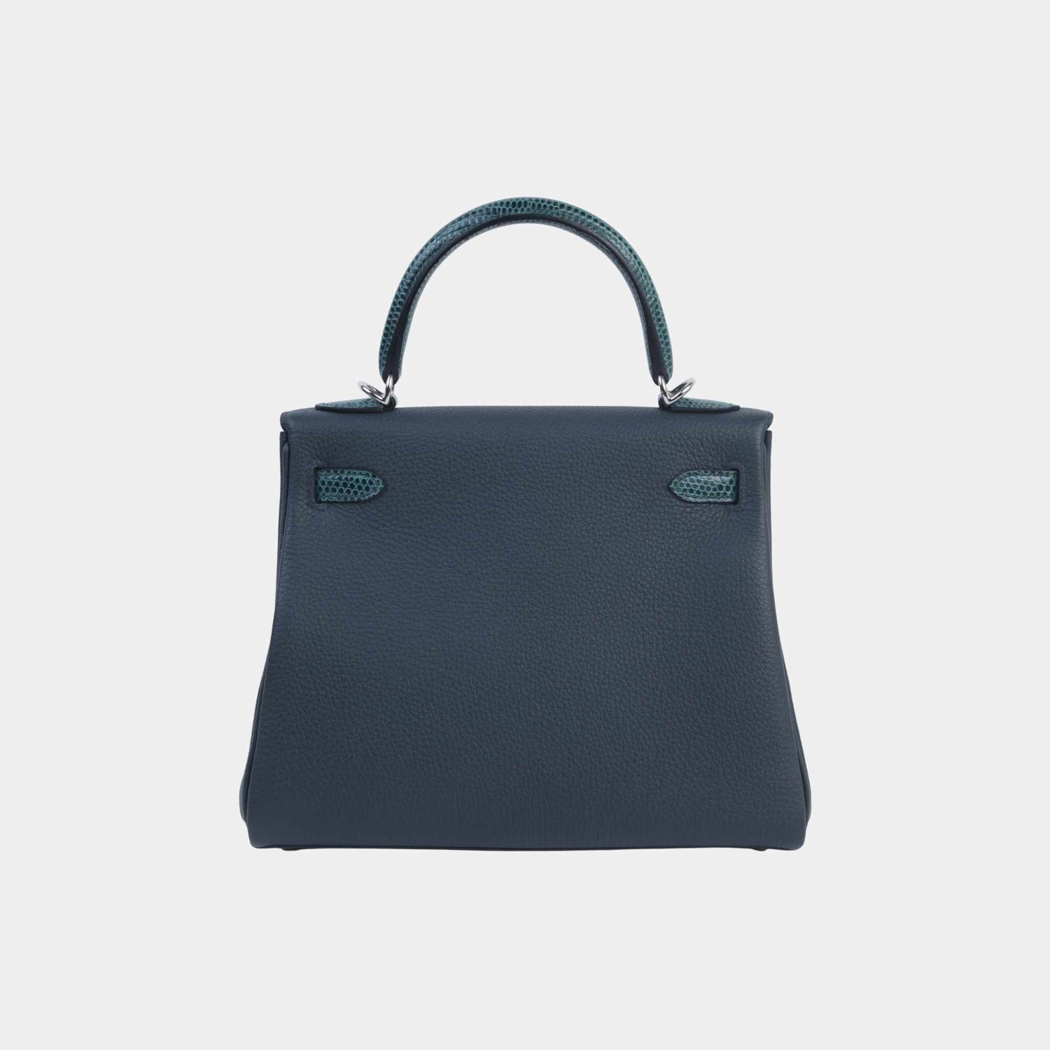 Hermes Kelly 25 Touch Togo Lizard Vert Cypress/Vert Rousseau, Back