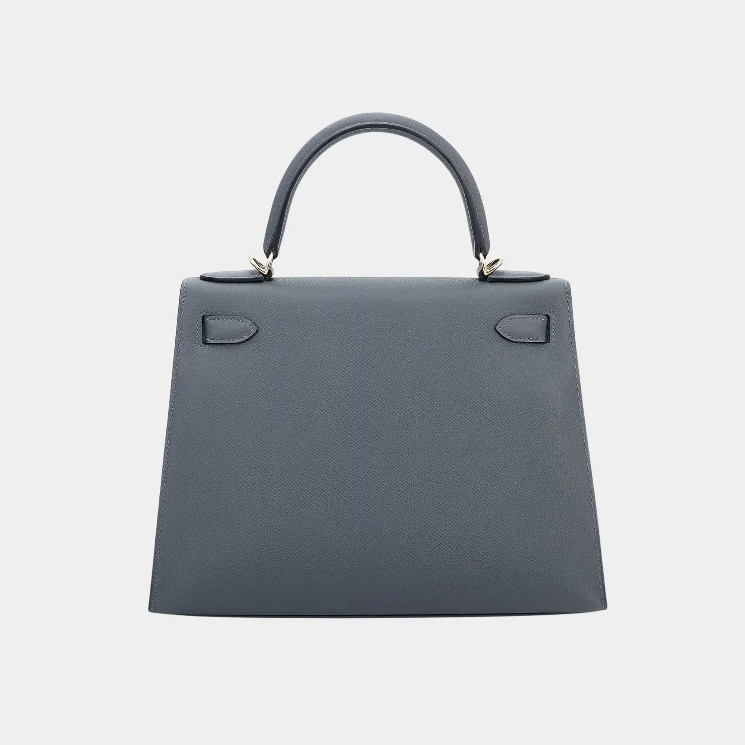 Kelly 28 Epsom Gris Misty PBHW, Back