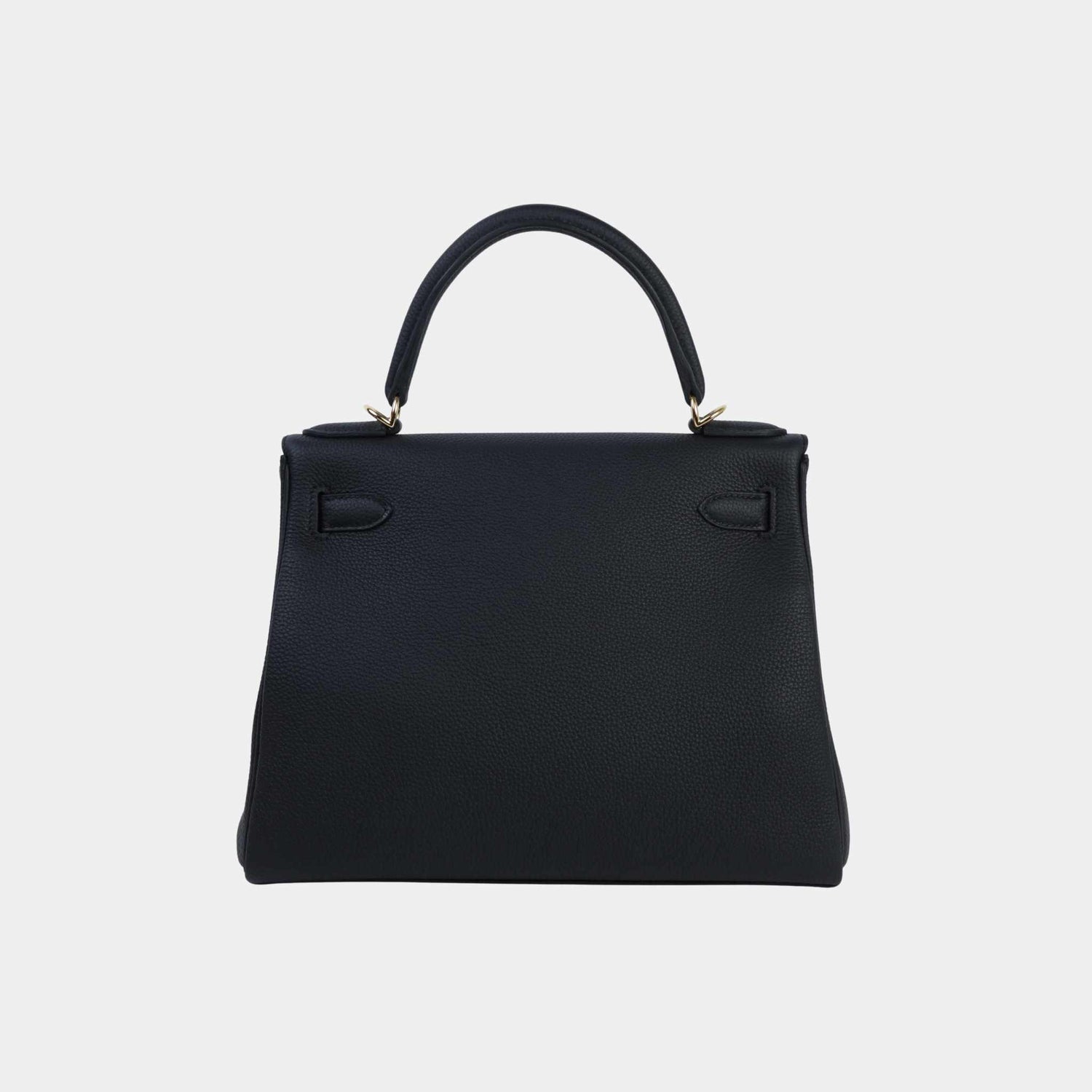 Hermes Kelly 28 Togo Black GHW, Back