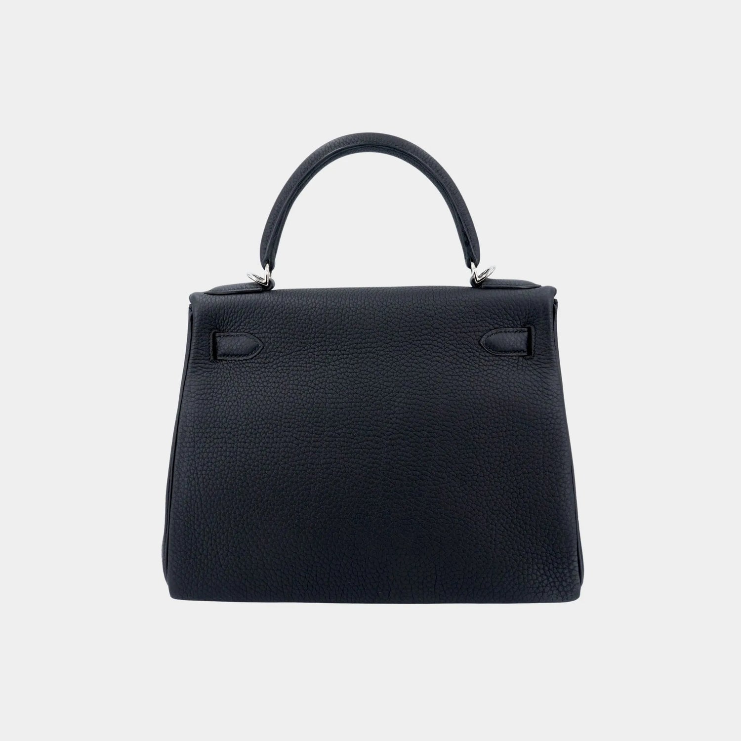 Hermes Kelly 28 Togo Black PHW, Back