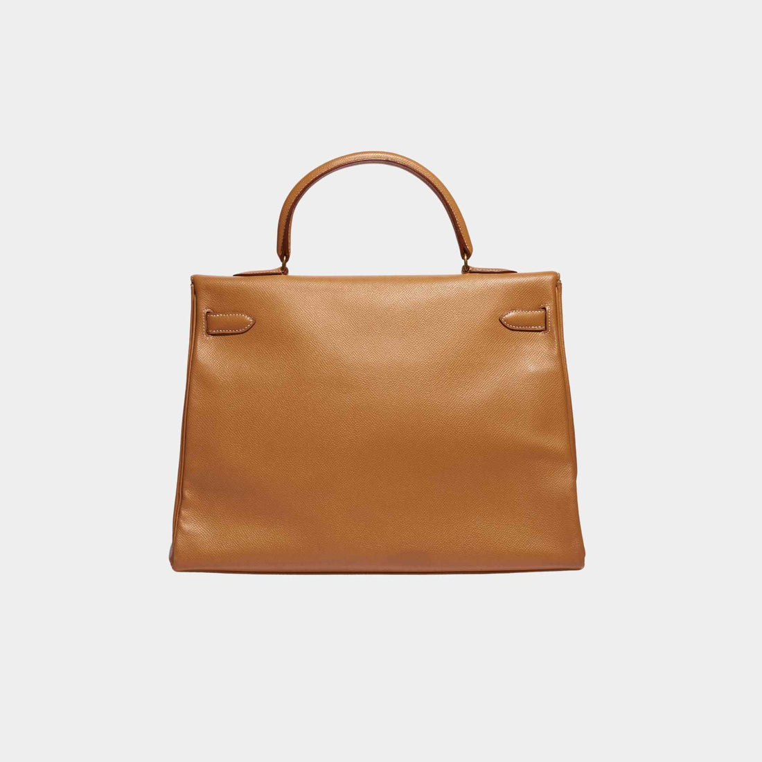 Hermes Kelly 35 Epsom Gold GHW، من الخلف