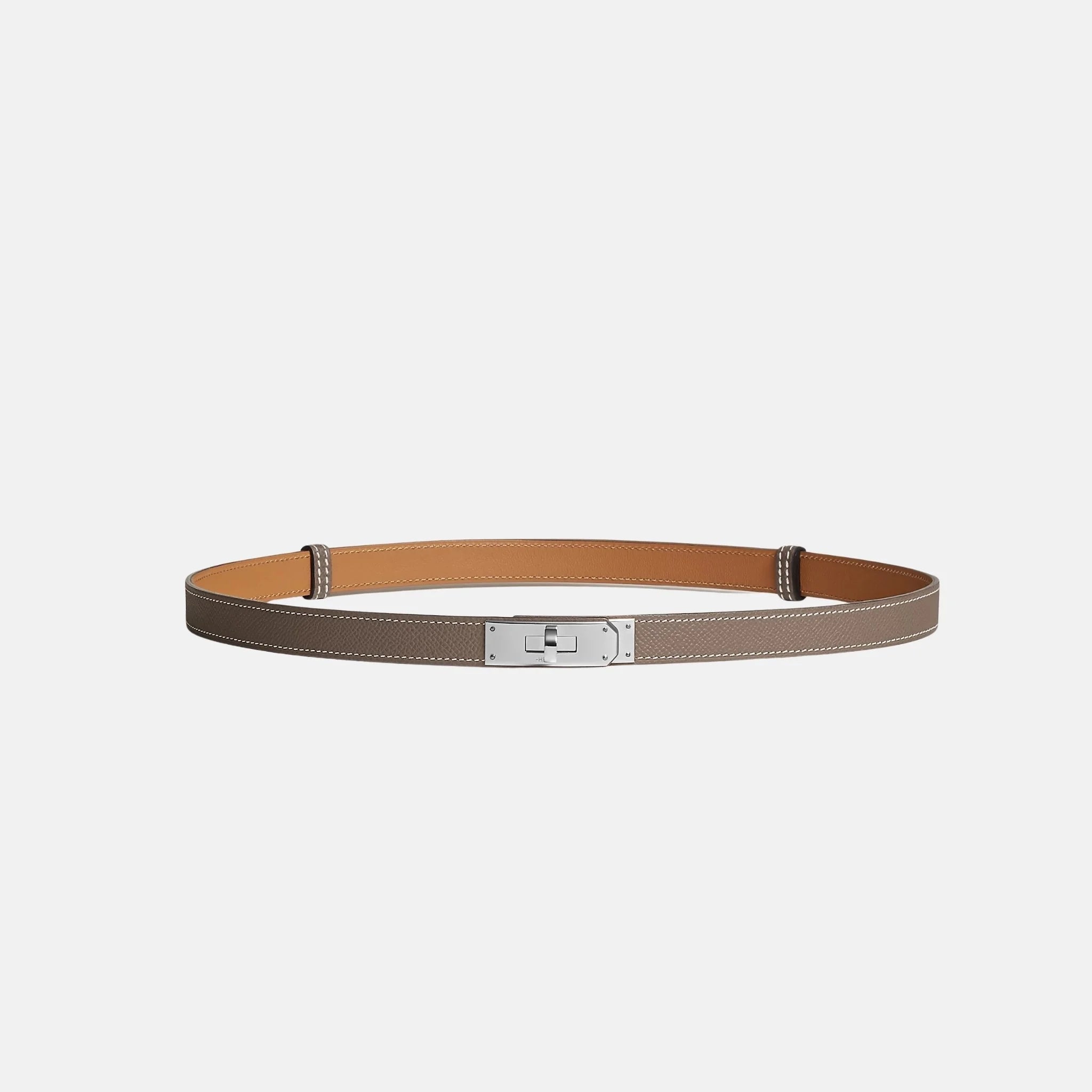 Kelly Belt 18 Epsom Calfskin in Palladium