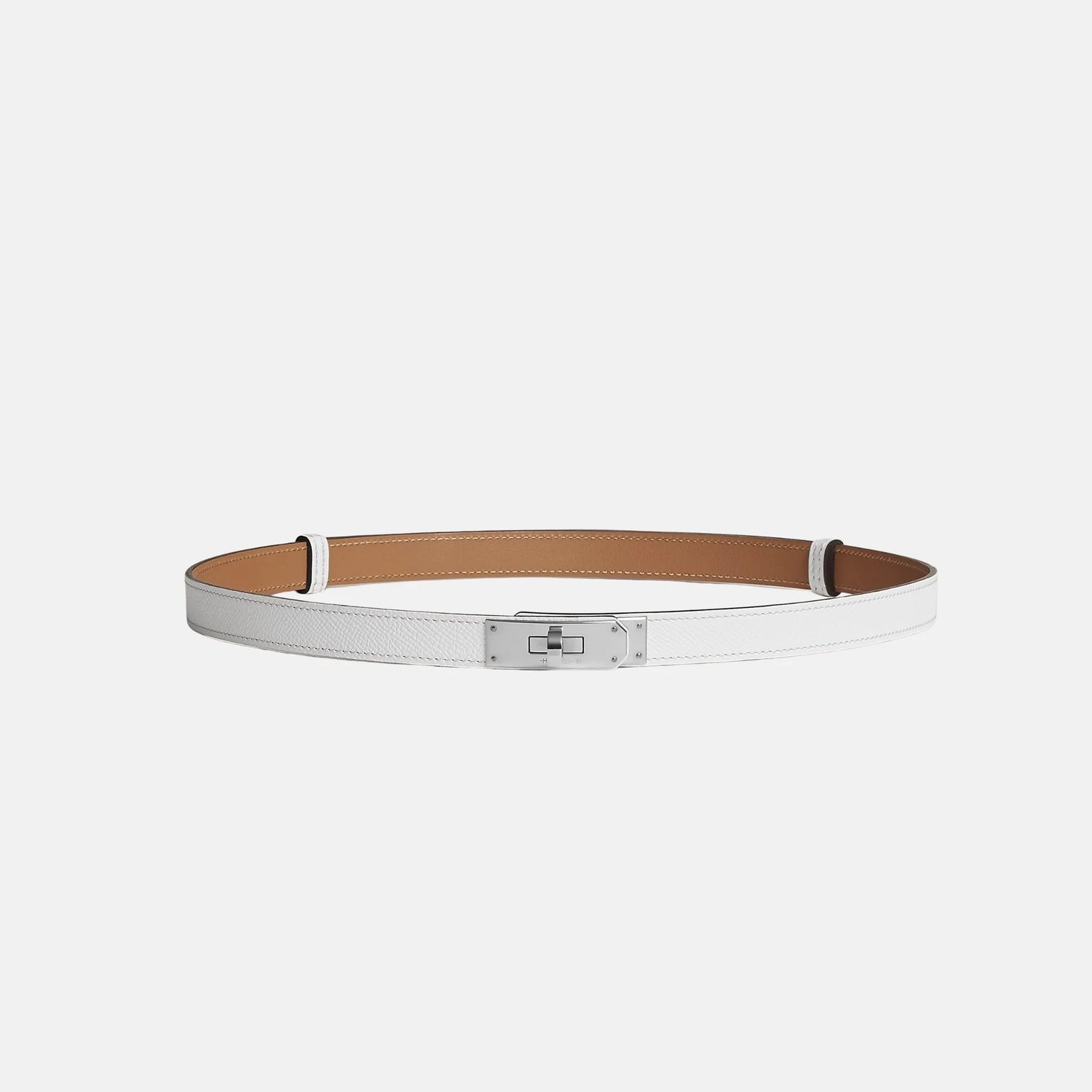 Kelly Belt 18 Epsom Calfskin in Palladium