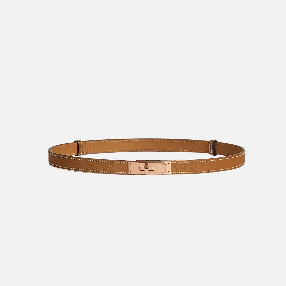 Kelly Belt 18 Epsom Calfskin in Rose Gold