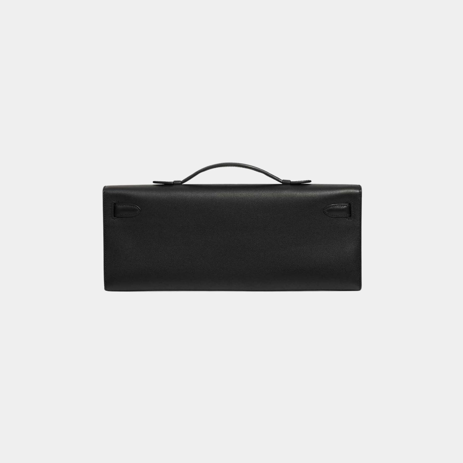 Hermes Kelly Cut Clutch Swift Black, Back