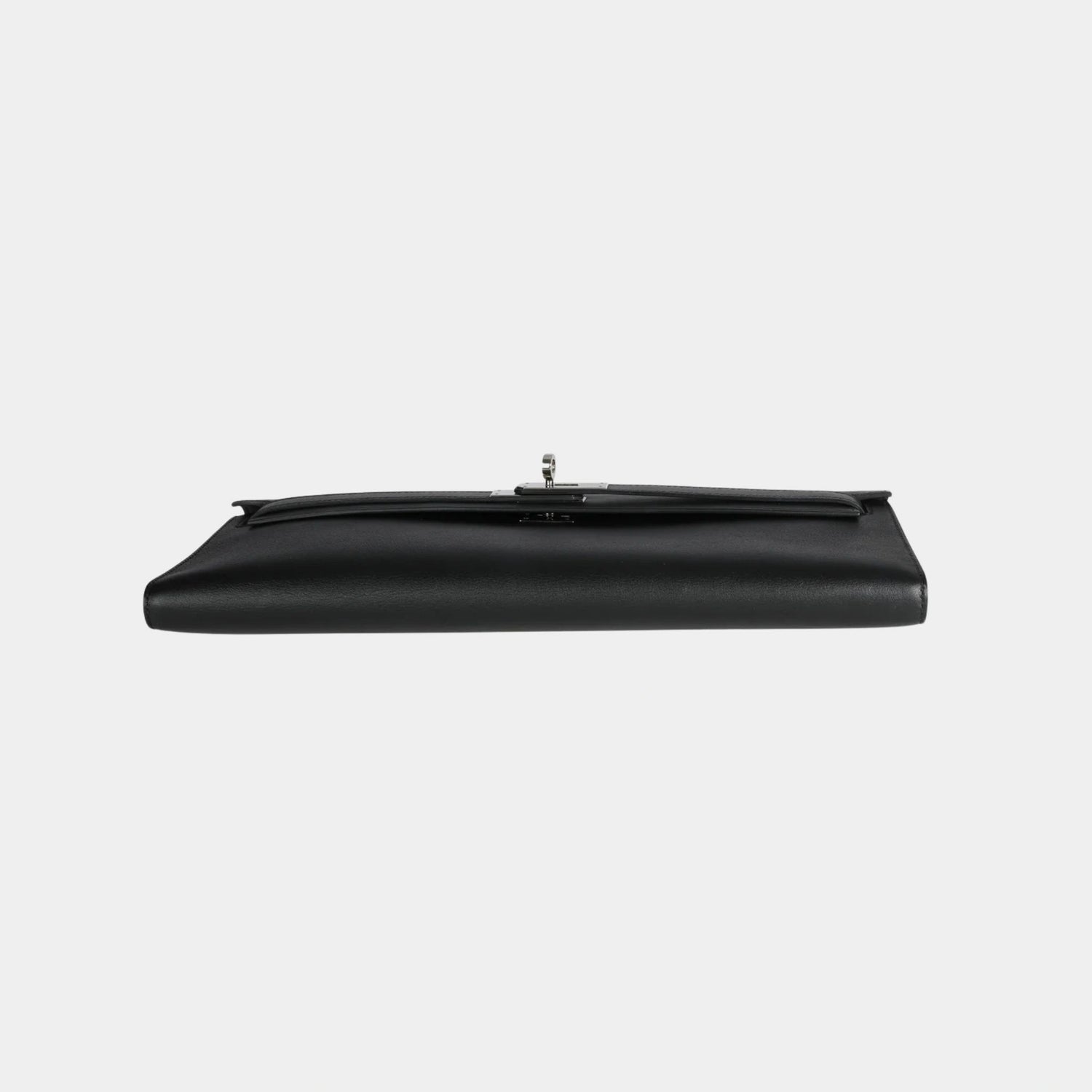 Kelly Cut Clutch Swift Black PHW