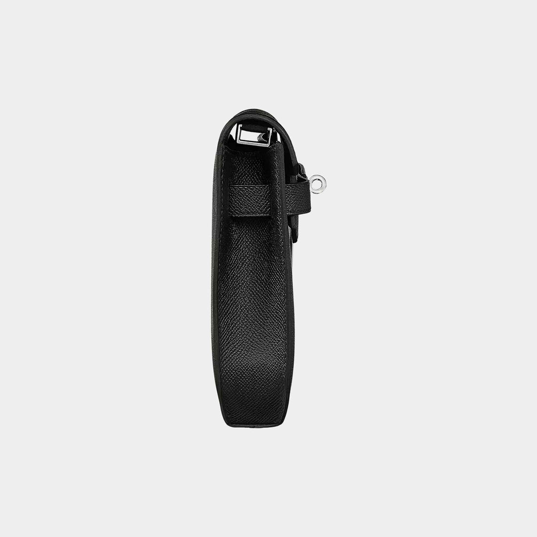 Hermes Kelly Depeches 25 Black PHW, Side