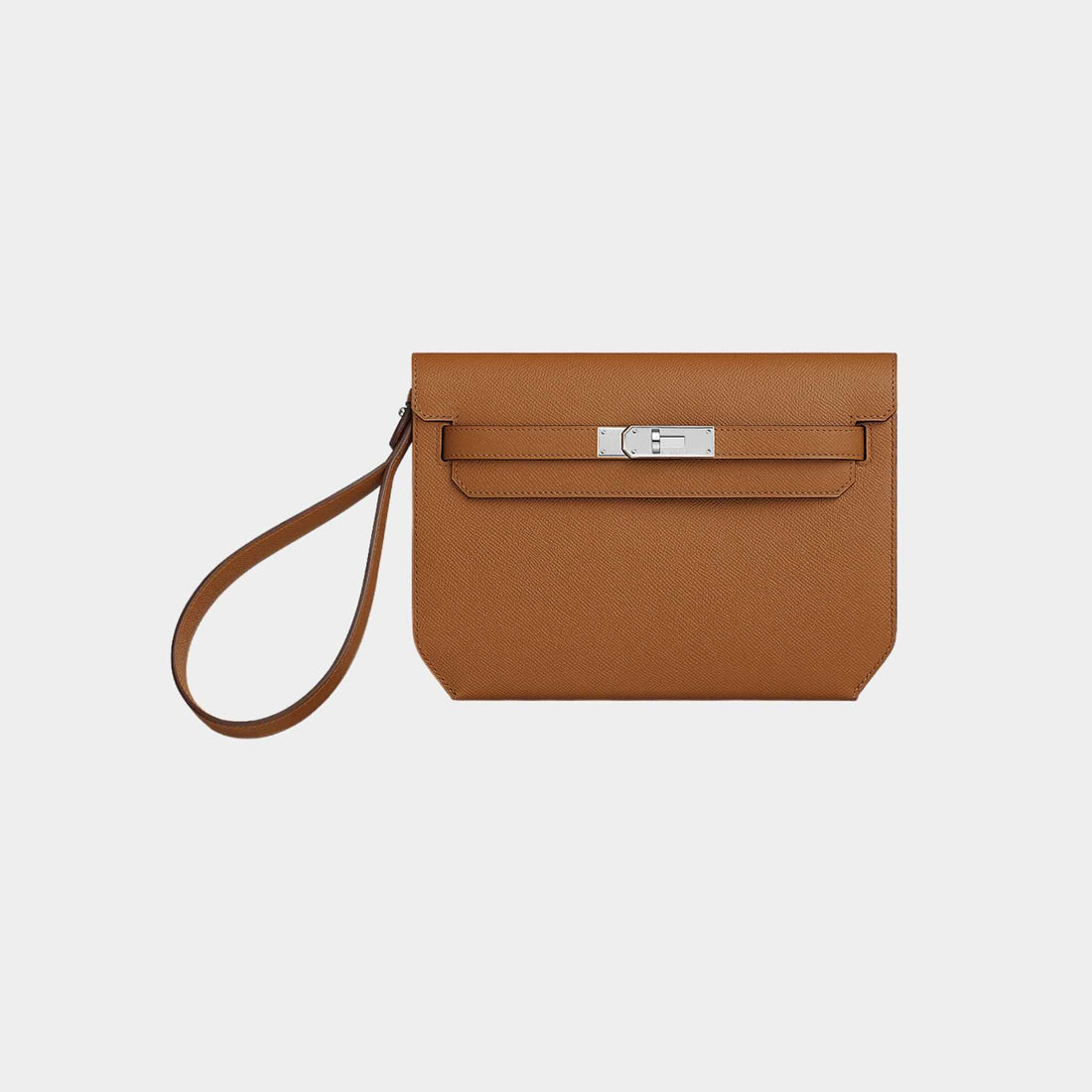 Hermes Kelly Depeches 25 Gold PHW, Front