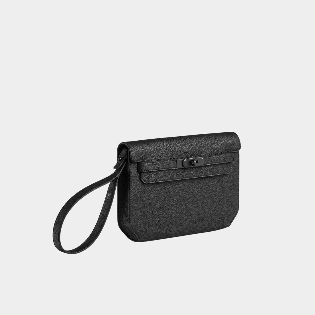 Hermes Kelly Depeches 25 Monochrome Pouch Togo Calfskin, Side