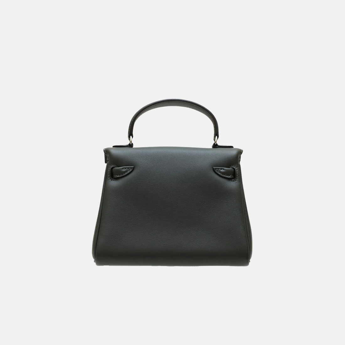 Hermes Kelly Doll أخضر داكن أخضر نعناعي سويفت PHW، الخلف