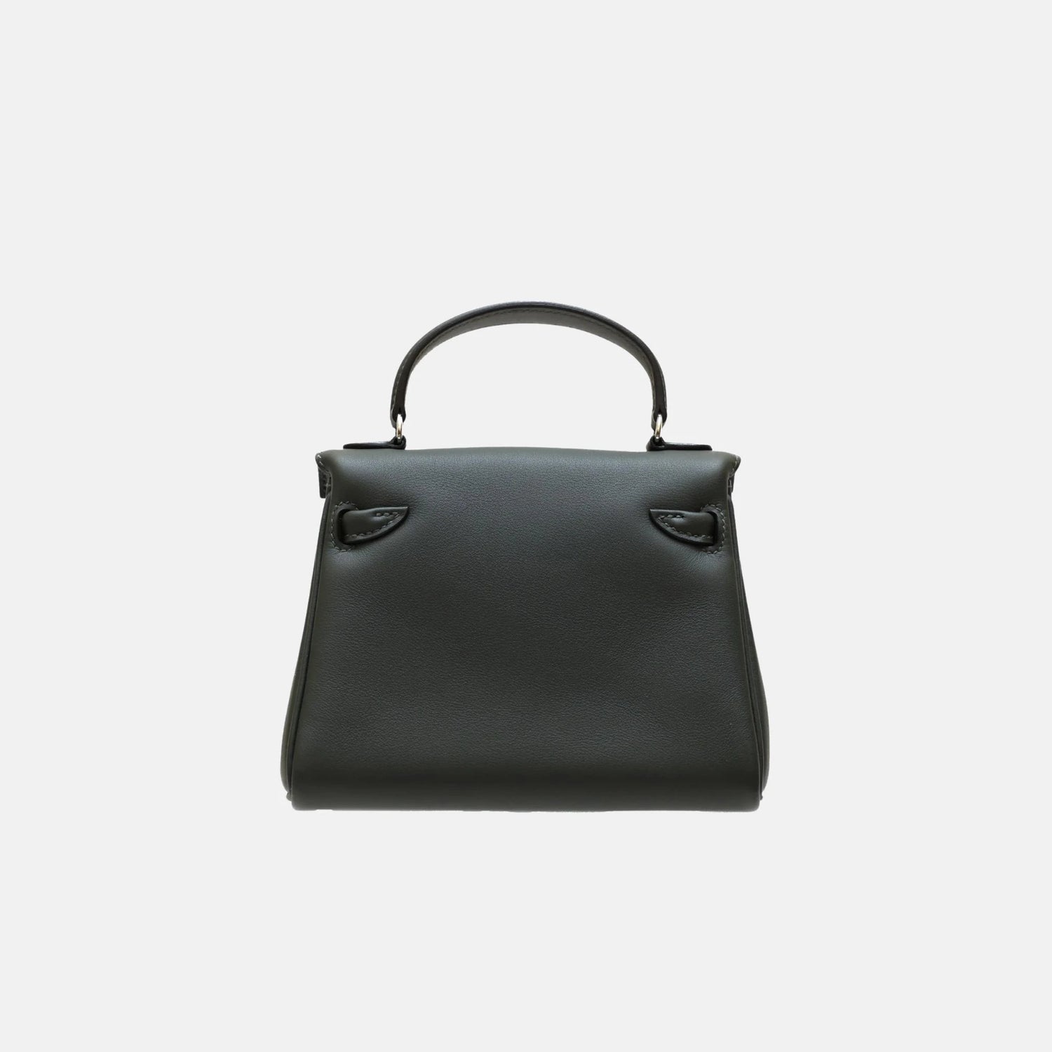 Hermes Kelly Doll Vert Fonce Vert Peppermint Swift PHW, Back
