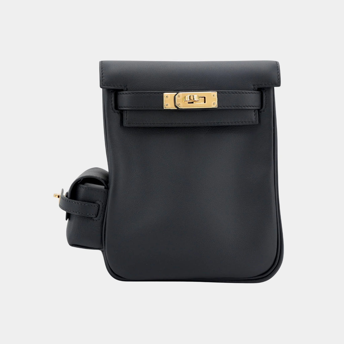 Hermes Kelly Jump Swift Nior GHW, Black