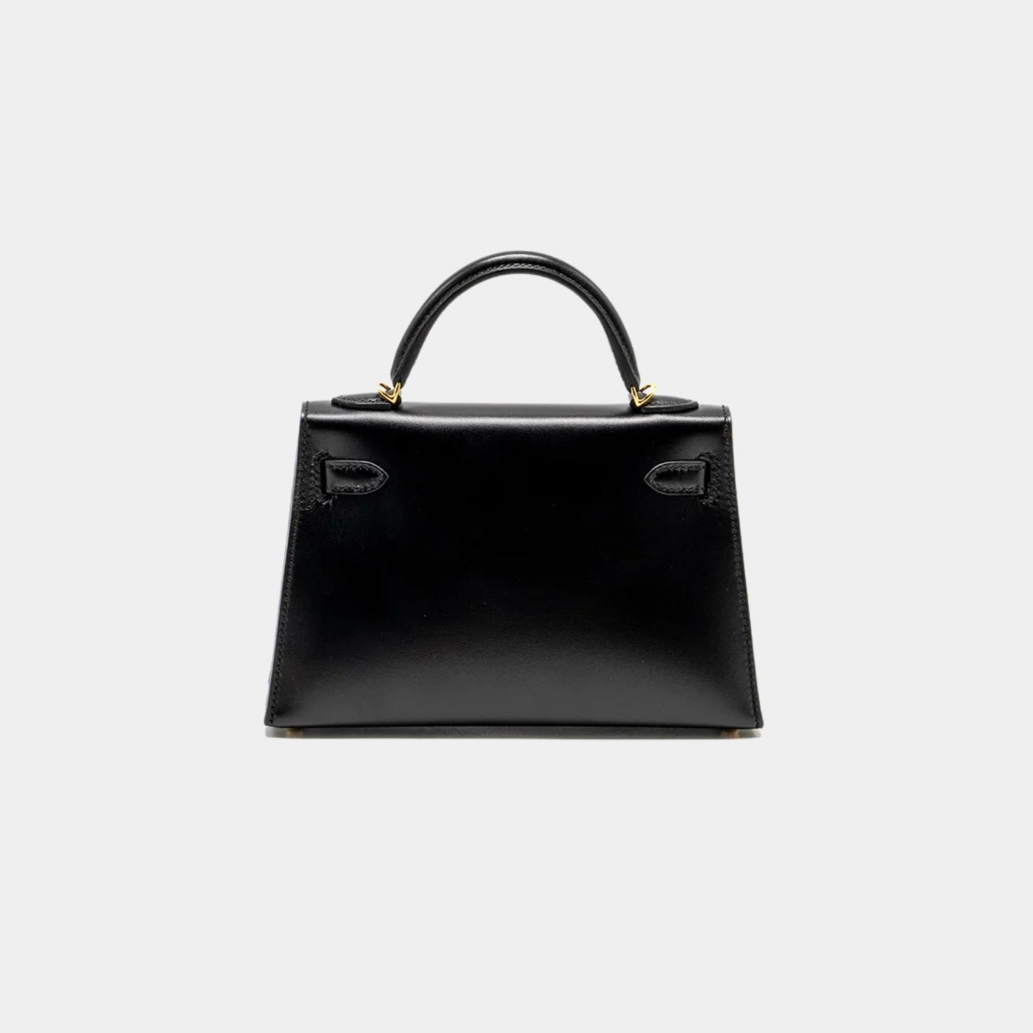 Hermes Kelly Mini Box Black GHW, Back