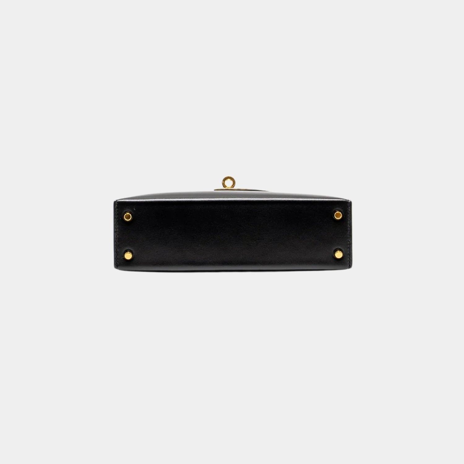 Hermes Kelly Mini Box Black GHW, Bottom