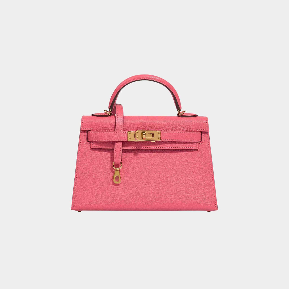 Hermes Kelly Mini Chevre Lipstick, Front