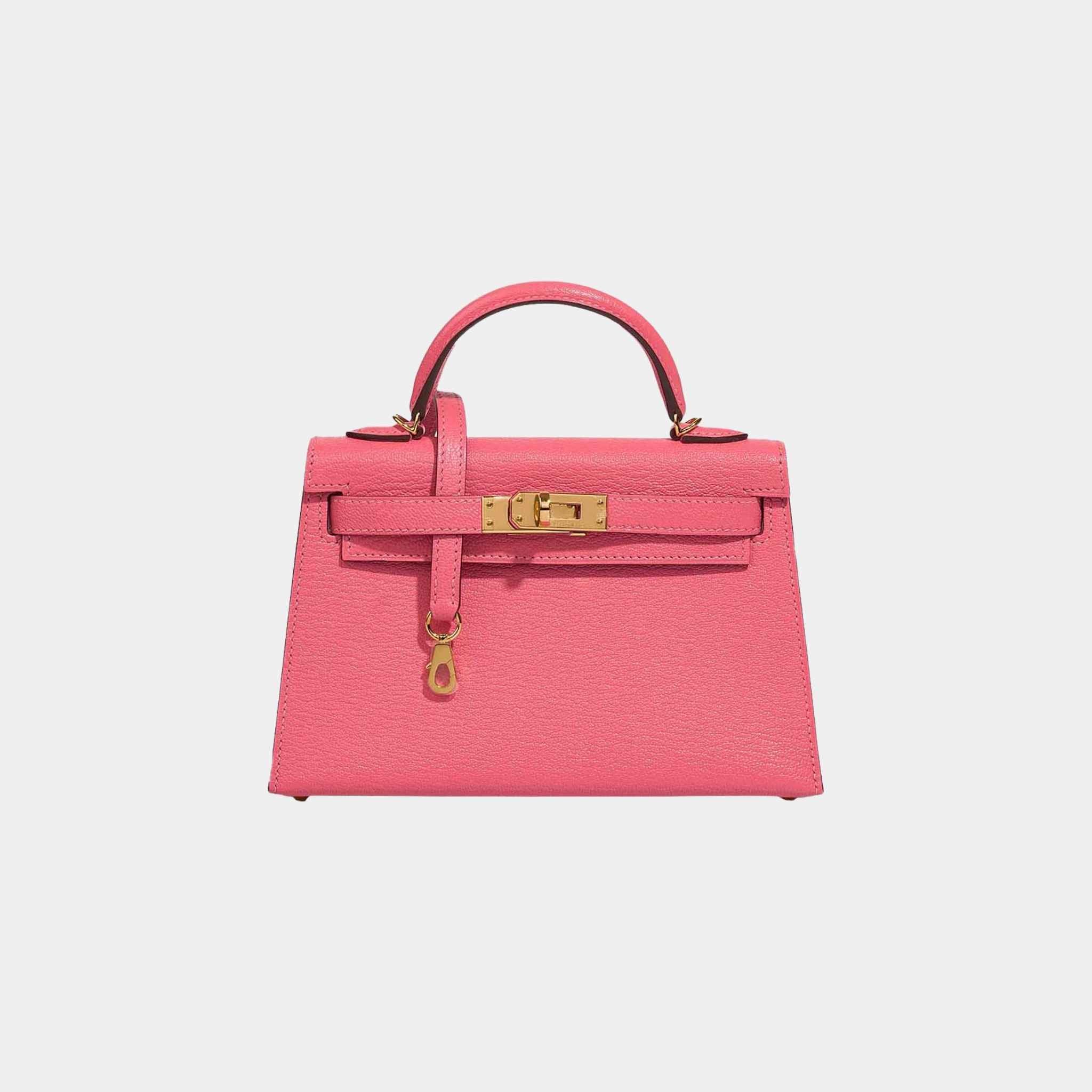 Hermes Kelly Mini Chevre Lipstick, Front