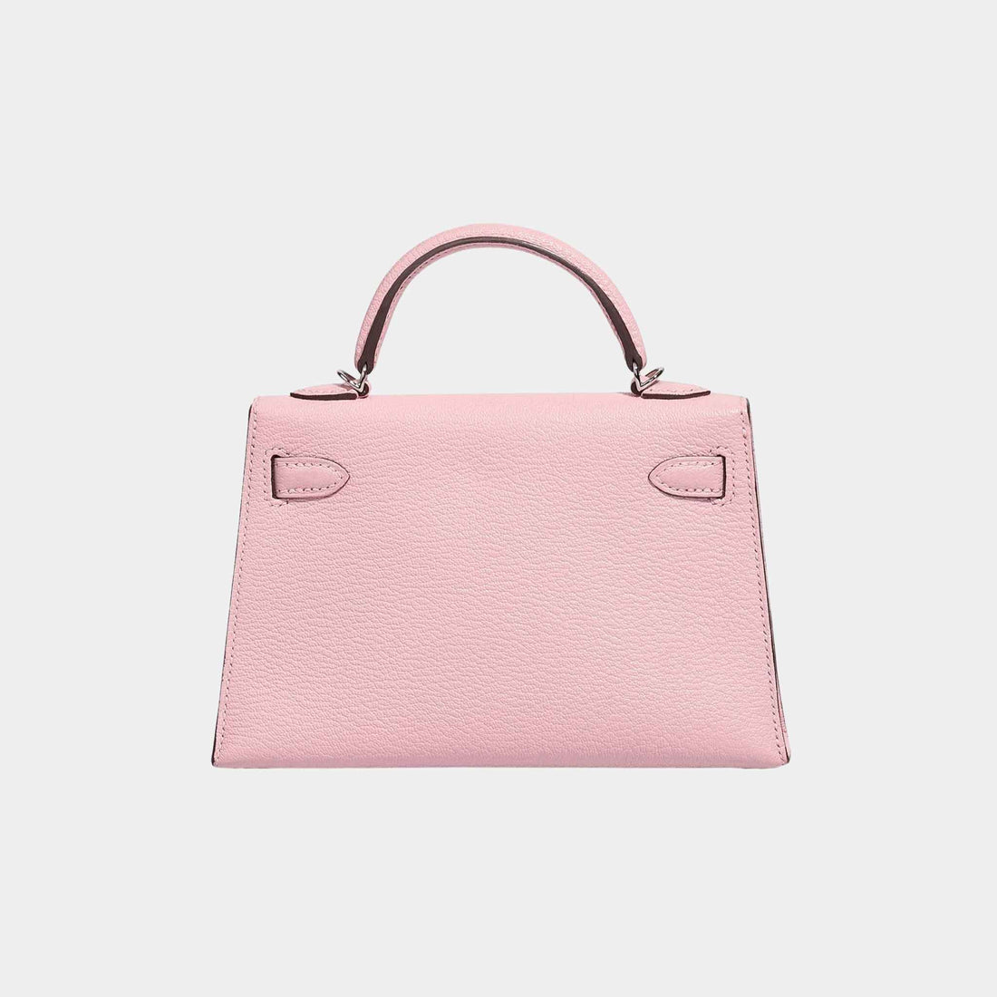 حقيبة Kelly Mini من جلد Chevre باللون Rose Sakura
