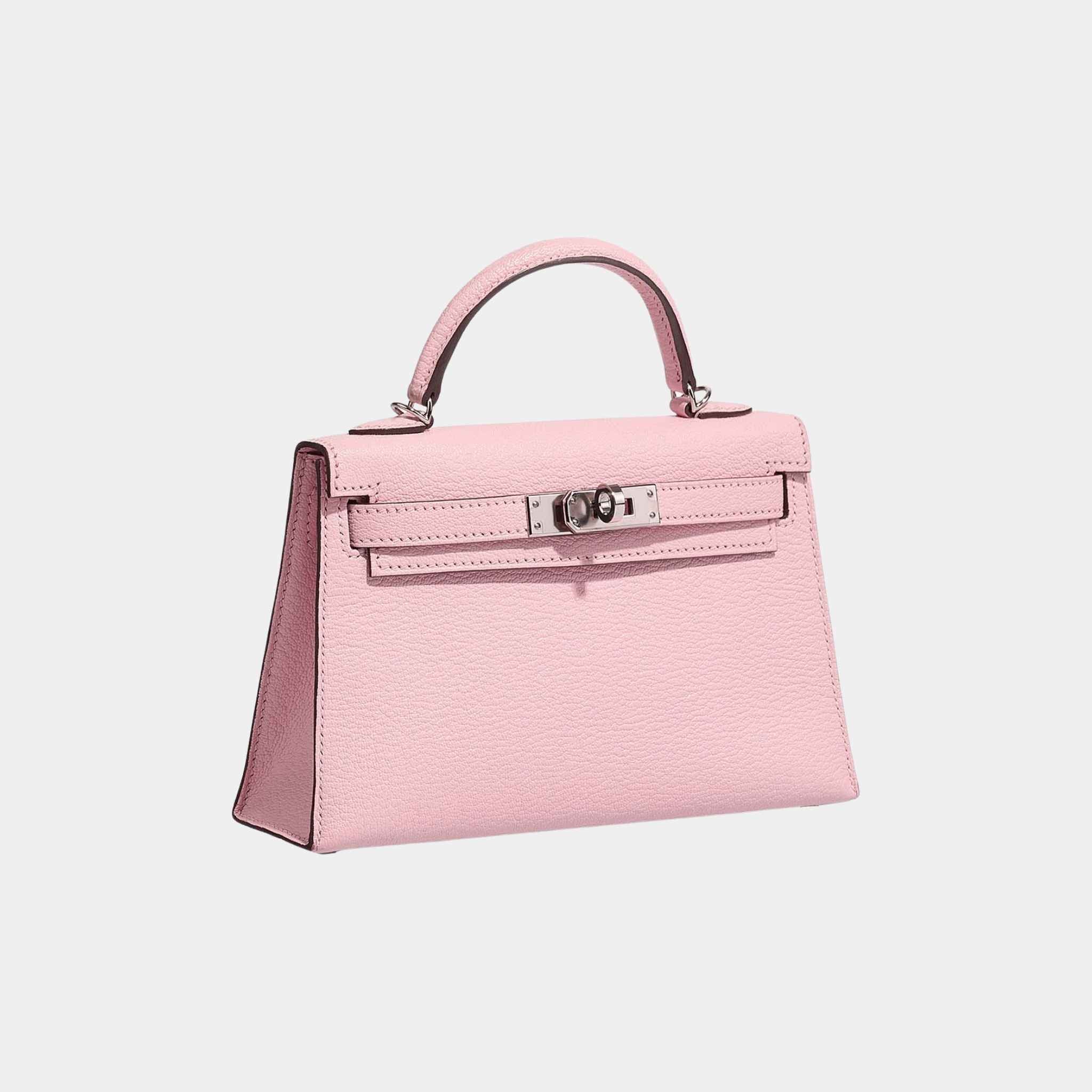 Kelly Mini Chevre Rose Sakura PHW