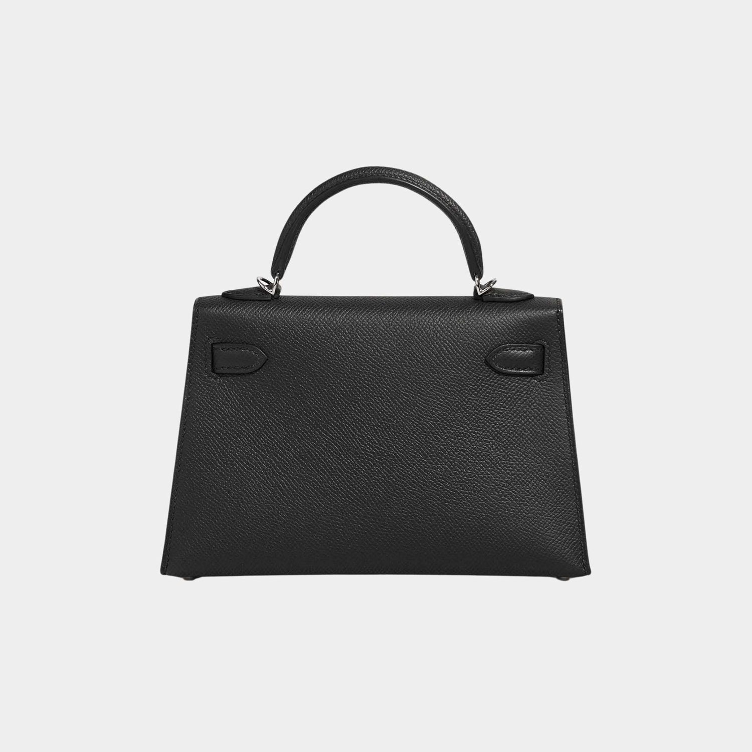 Hermes Kelly Mini Epsom Black PHW, Back