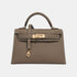 Hermes Kelly Mini Epsom Etoupe, Front