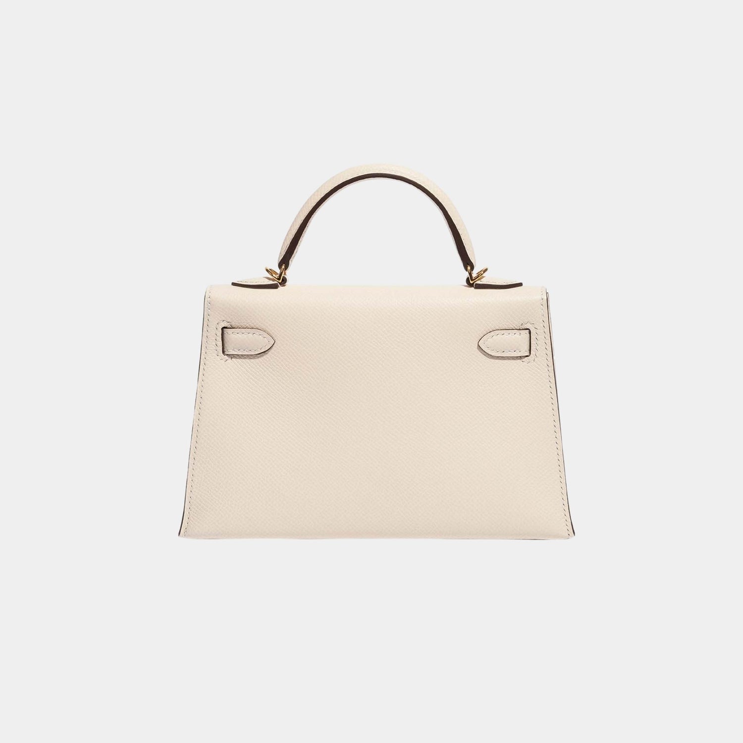 Hermes Kelly Mini Epsom Nata GHW, Back