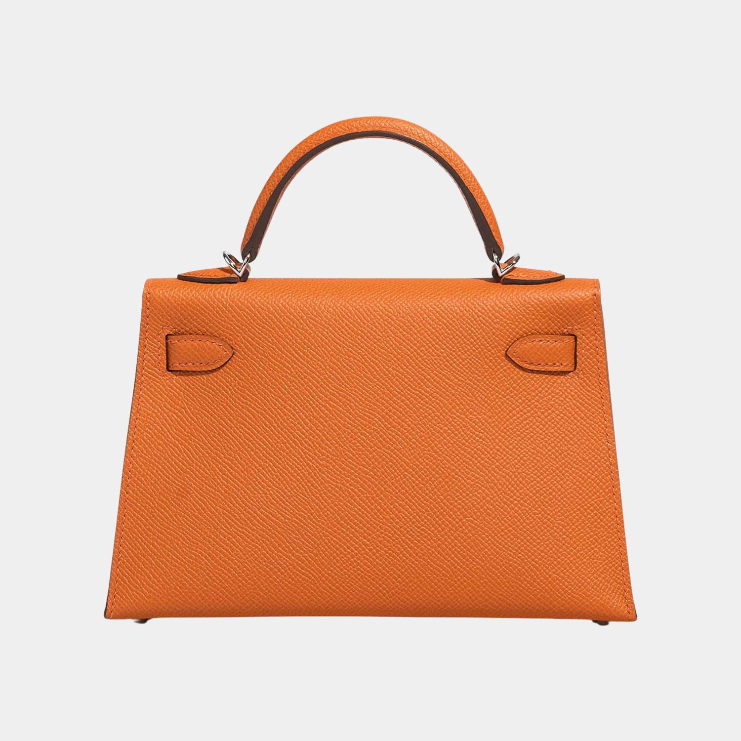 Hermes Kelly Mini Epsom Orange H, Back