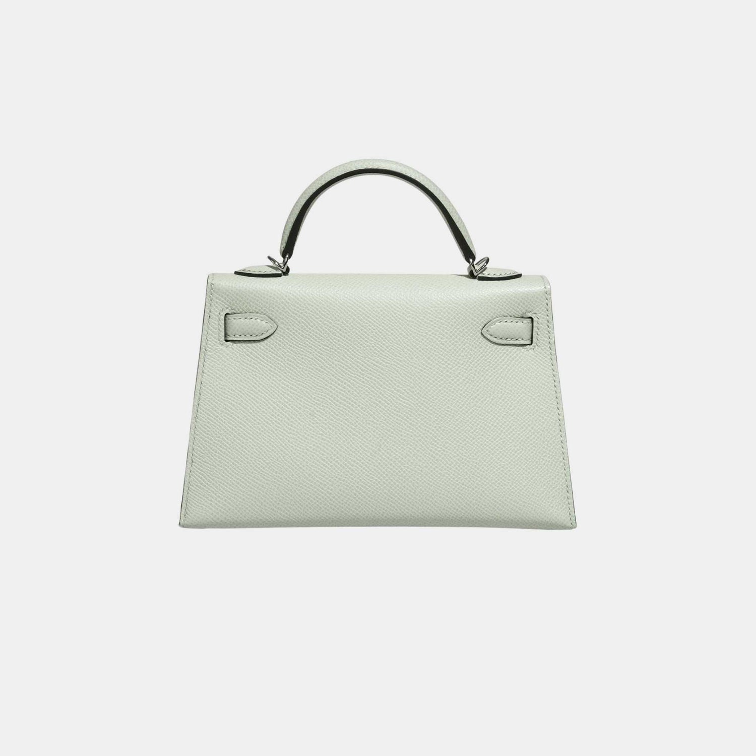 Hermes Kelly Mini Epsom Vert Fizz PHW, Back