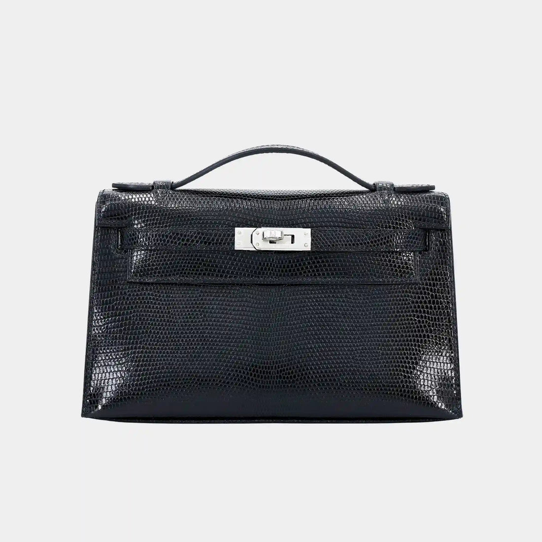 hermes-kelly-pochette-lizard-black-phw