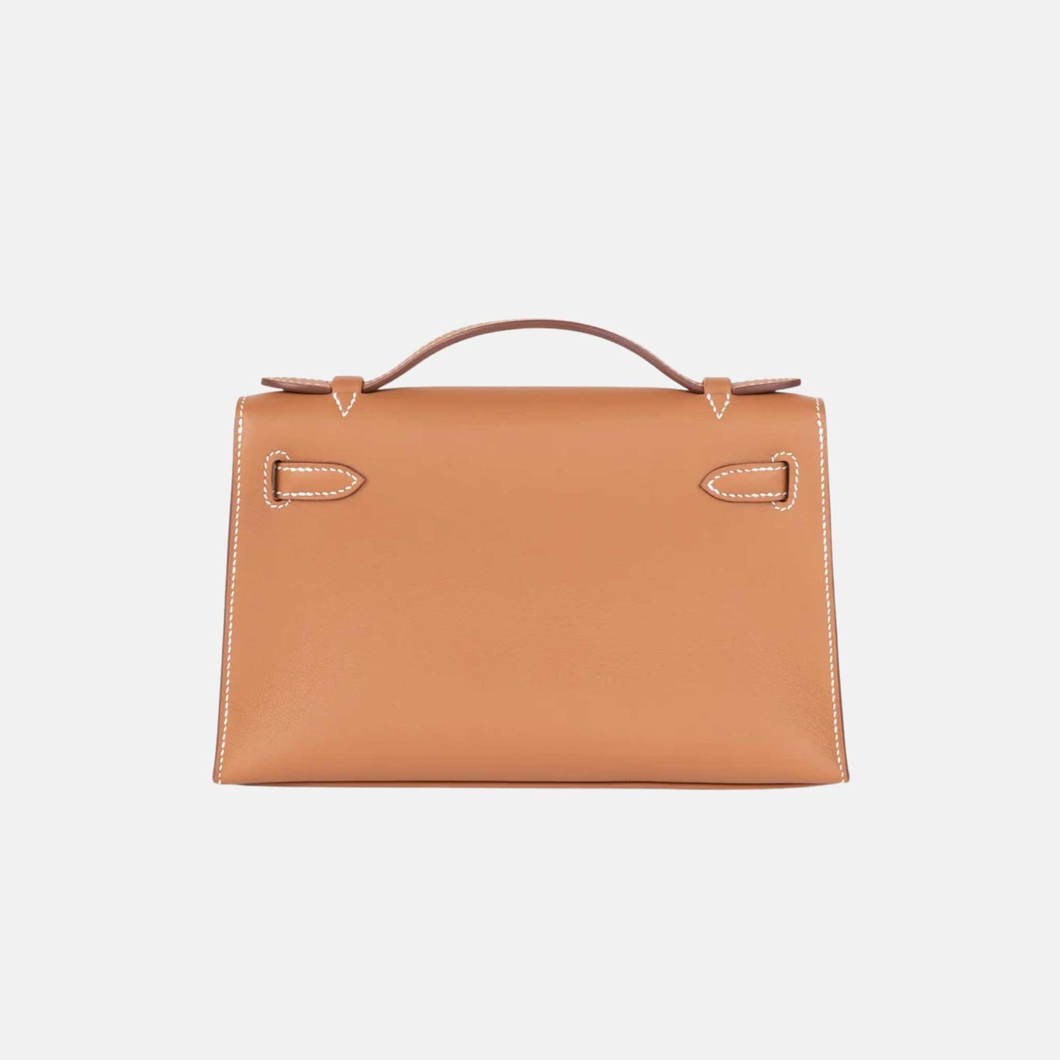 Hermes Kelly Pochette Swift Gold GHW, Back