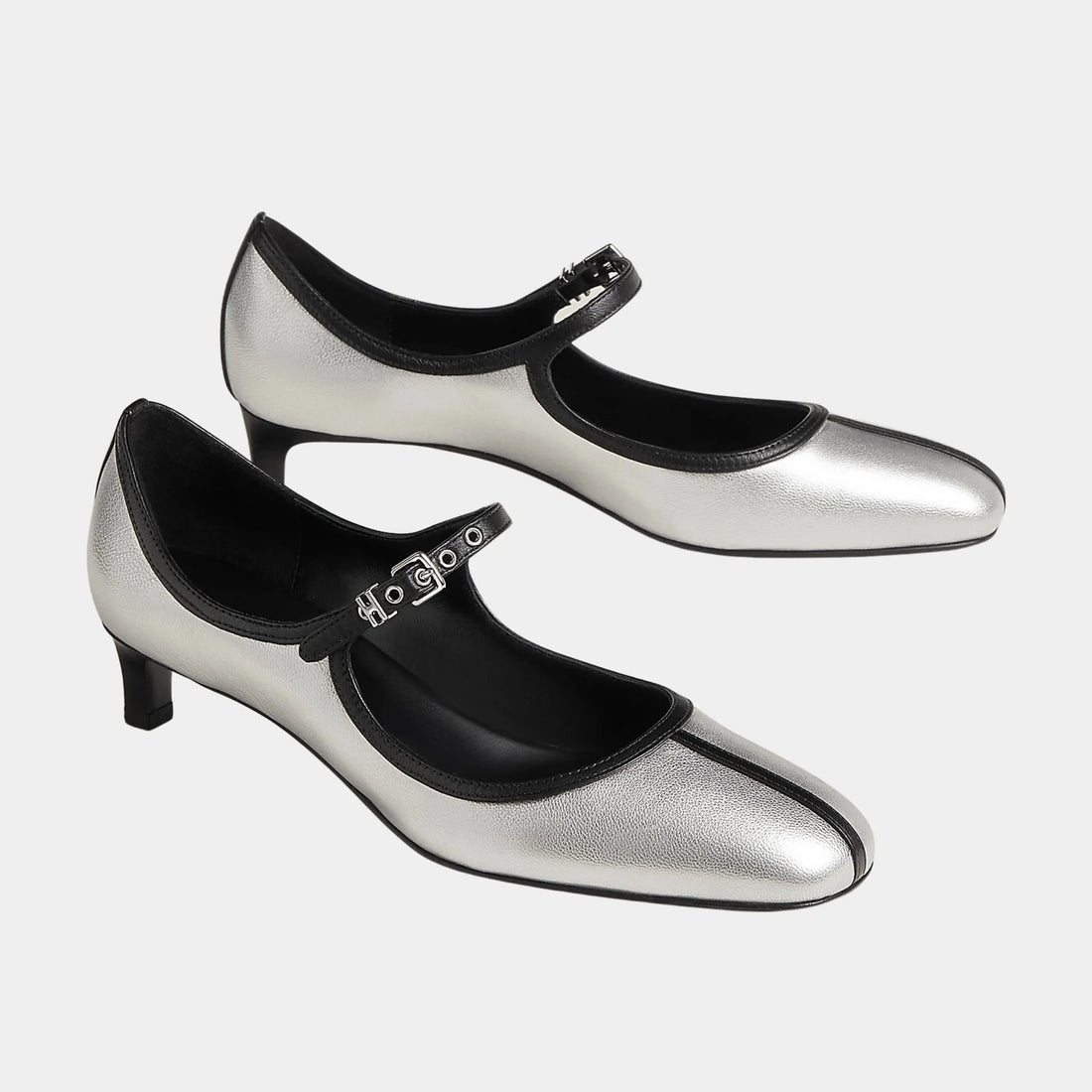 Lilibeth 40 Pumps in Metallic Goatskin