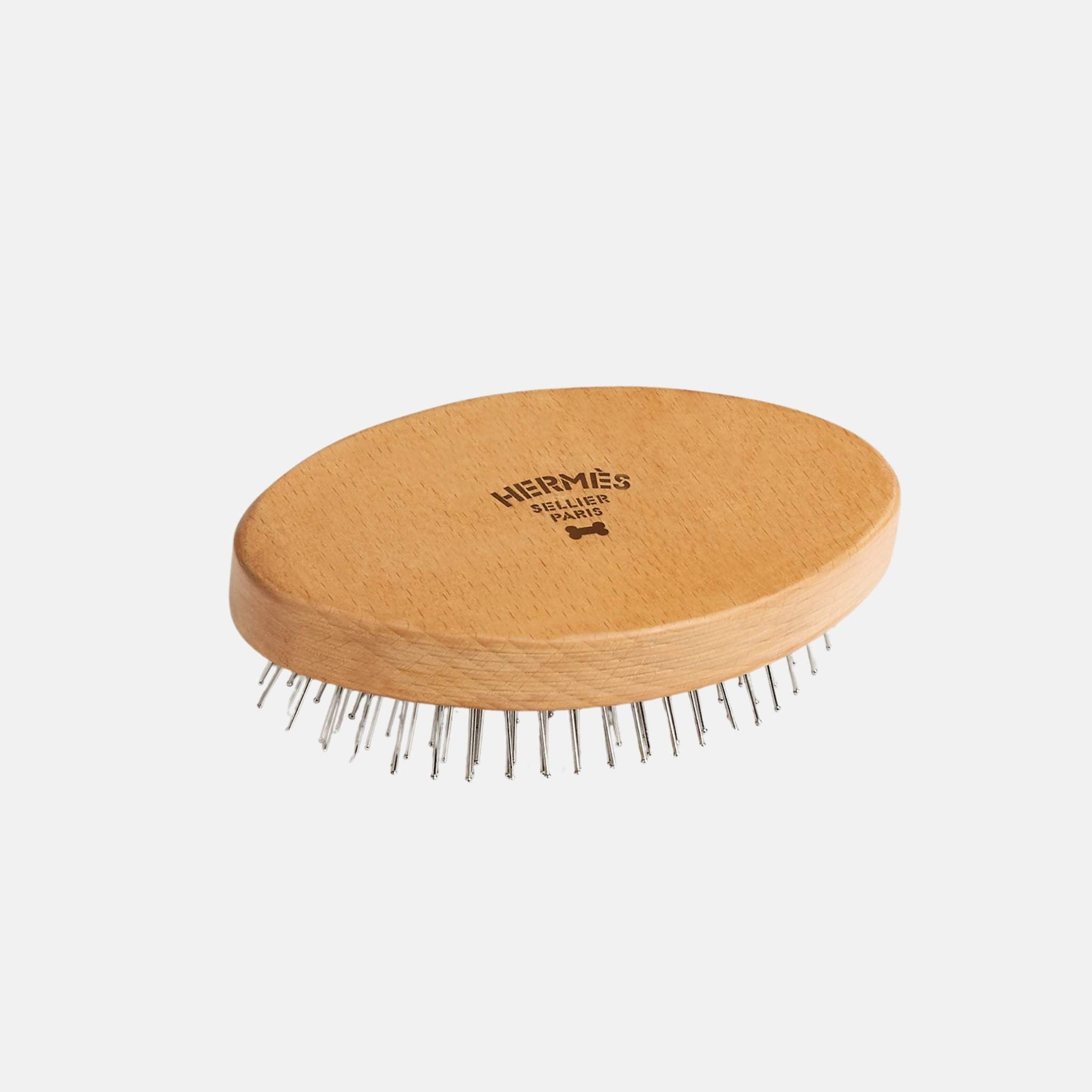 Hermes Luxury Dog Brush, Front