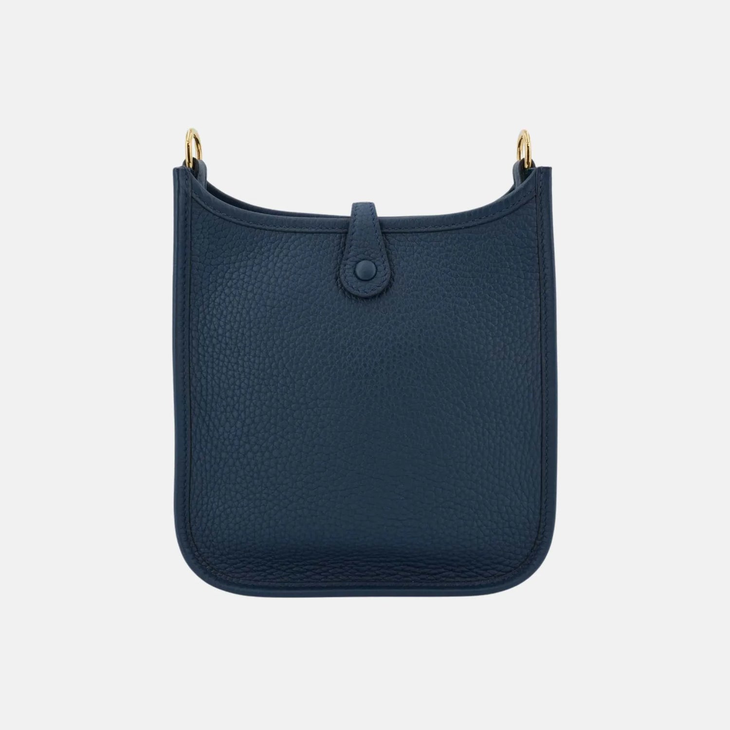Hermes Mini Evelyne TPM Amazone 112 Clemence Bleu de Prusse GHW, Back