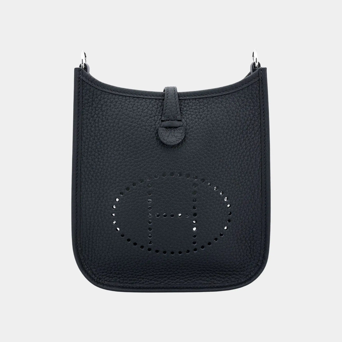 Hermes Mini Evelyne TPM Amazone 112 Clemence Nior PHW, Front