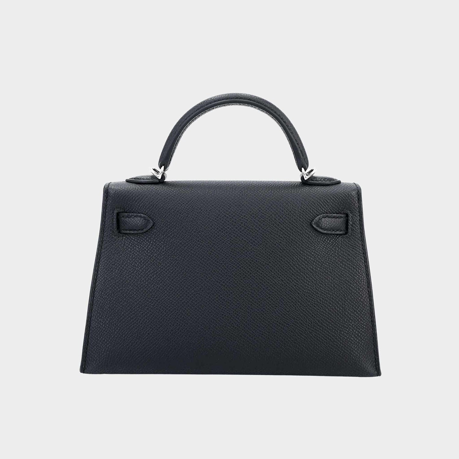 Hermes Mini Kelly II Epsom Black ELHW, Back